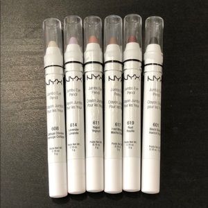 Bundle of Nyx Jumbo Eye Pencils